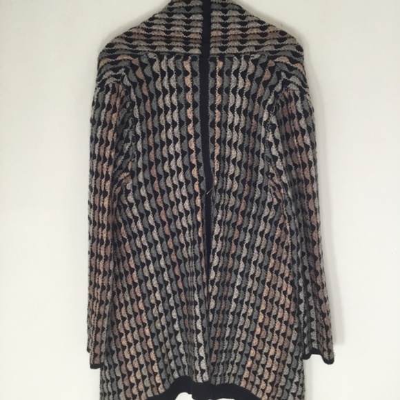 Nic and Zoe Long Cardigan Abstract Print Sweater: Women's Medium; Retail $148! - Picture 4 of 4